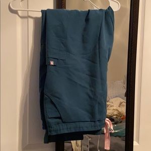 NWT Caribbean blue fig yoga skinny pants xl